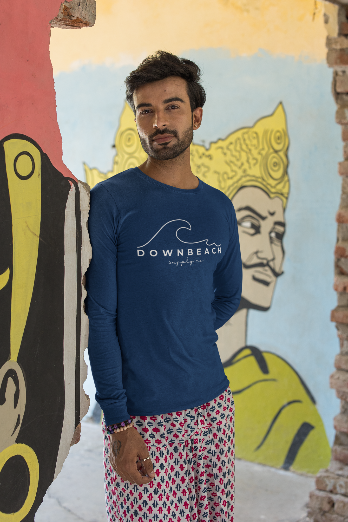 Classic Wave Long Sleeve Tee